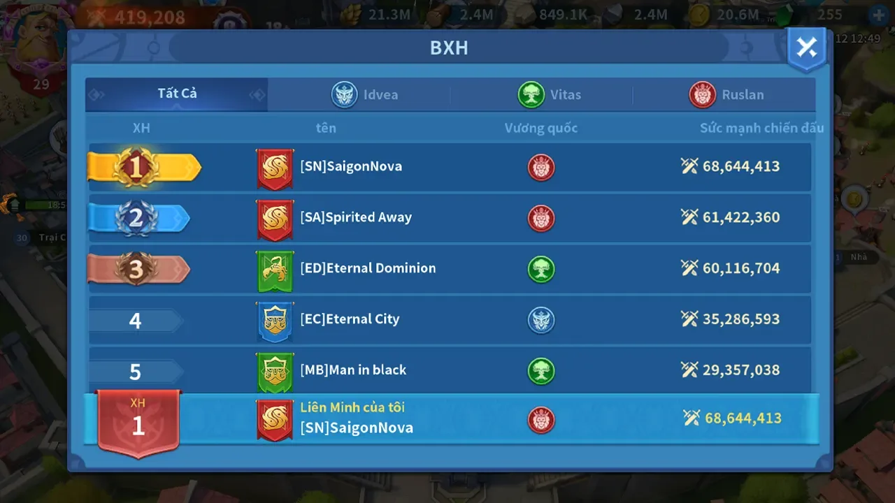 sai lam dau game infinity kingdom 3
